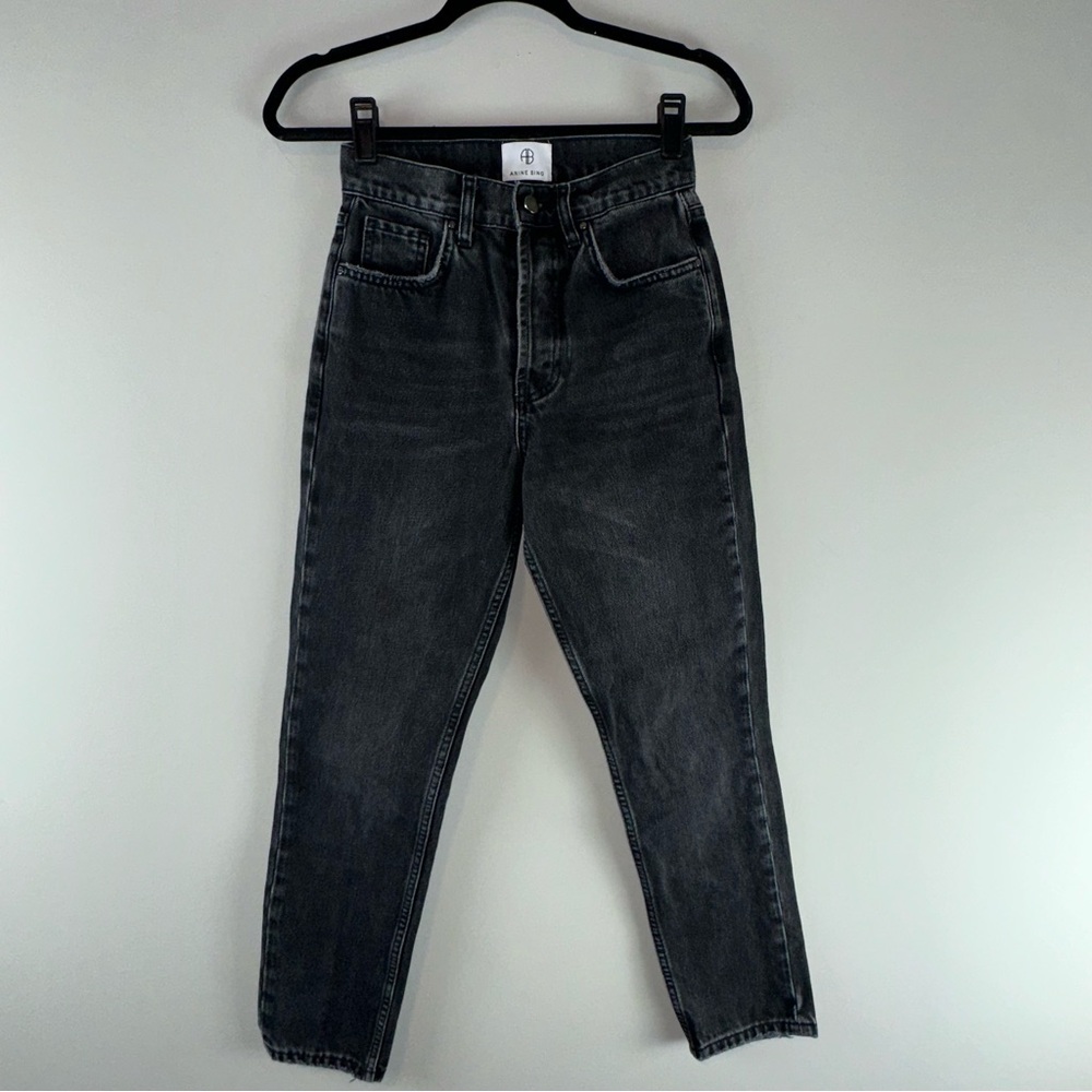 Anine Bing High Rise Acid Wash Women Jeans Size 24